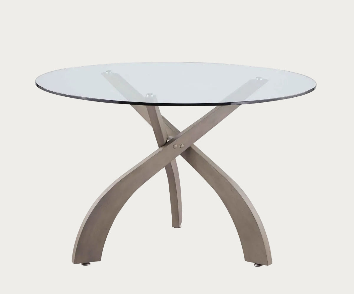Peggy round dining table by Chintaly Imports