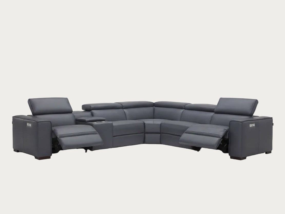 Picasso 6-piece Sectional in Blue Grey color