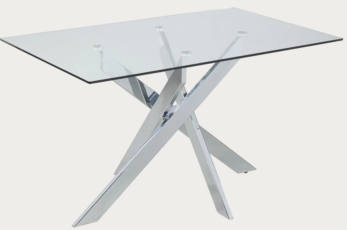 Pixie square dining table by Chintaly Imports