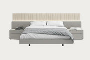 Porto Modern Bed, Grey
