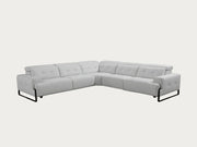 Incanto I772 gray sectional sofa on a white background
