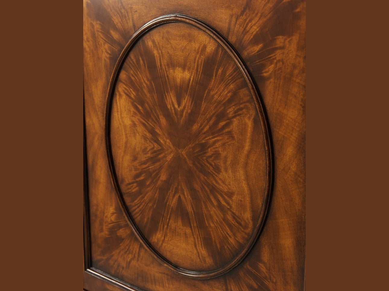 Theodore Alexander Concave Side Cabinet Sideboard
