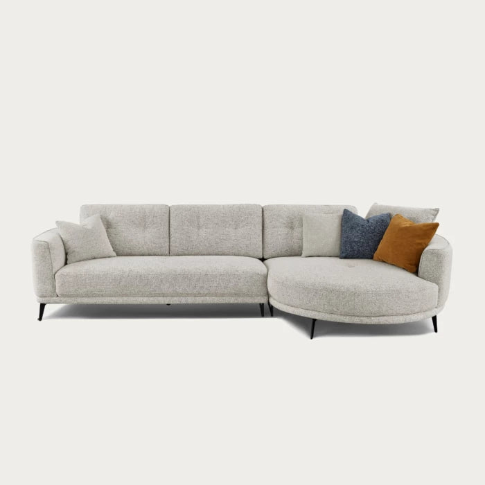 Rene Sectional Sofa – Iron Fabric