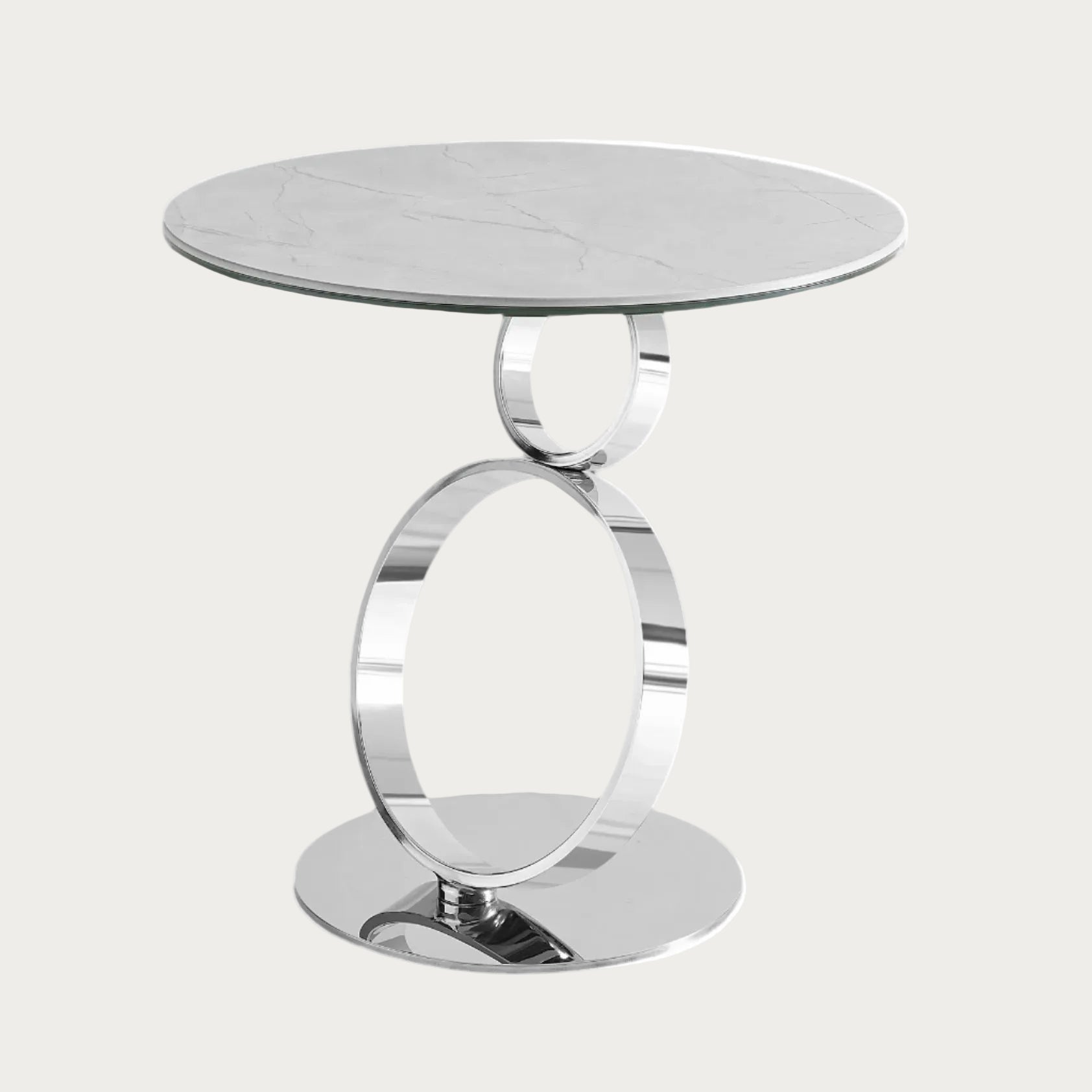 Rio Lamp Table Beige Ceramic Top