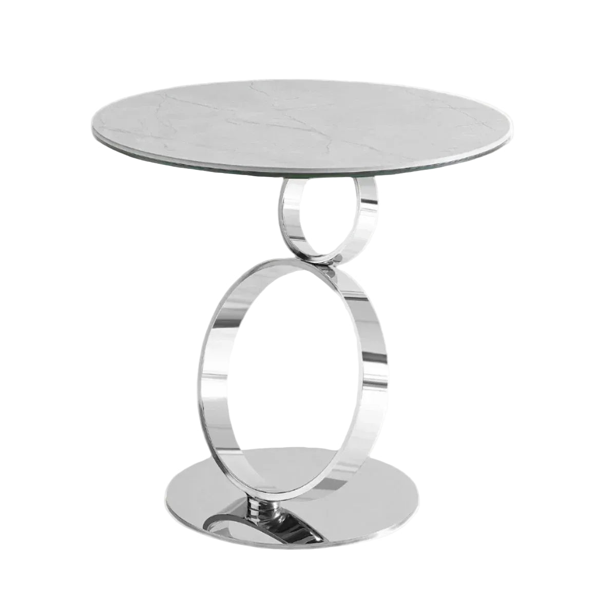 Rio End Table with Light Grey Top