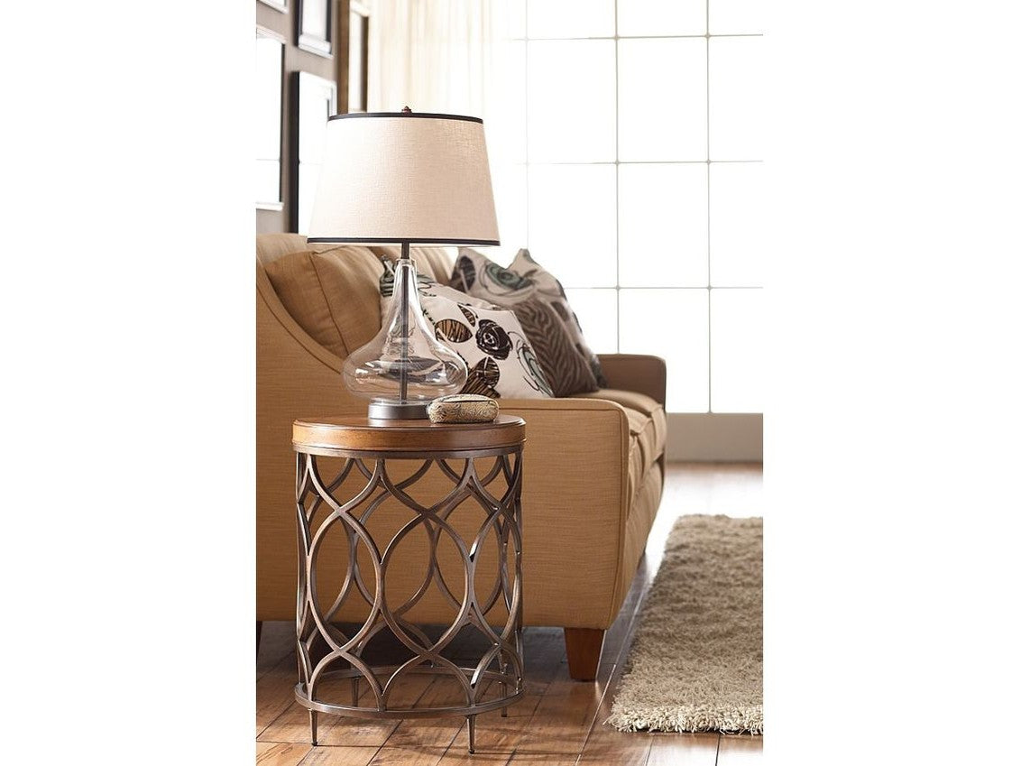 Hammary Hidden Treasures Round Lamp Table