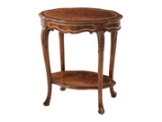 Theodore Alexander Oval Millard Accent Table