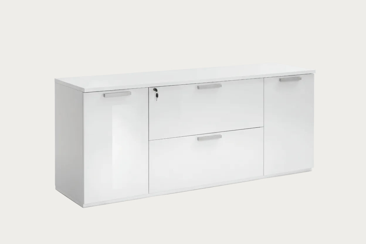 Sedona Credenza in White High Gloss