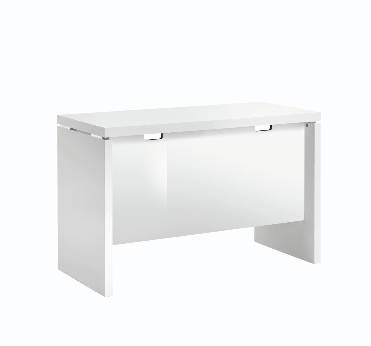 Sedona 47" Desk, White High Gloss | Delivery lead time 20 Weeks.