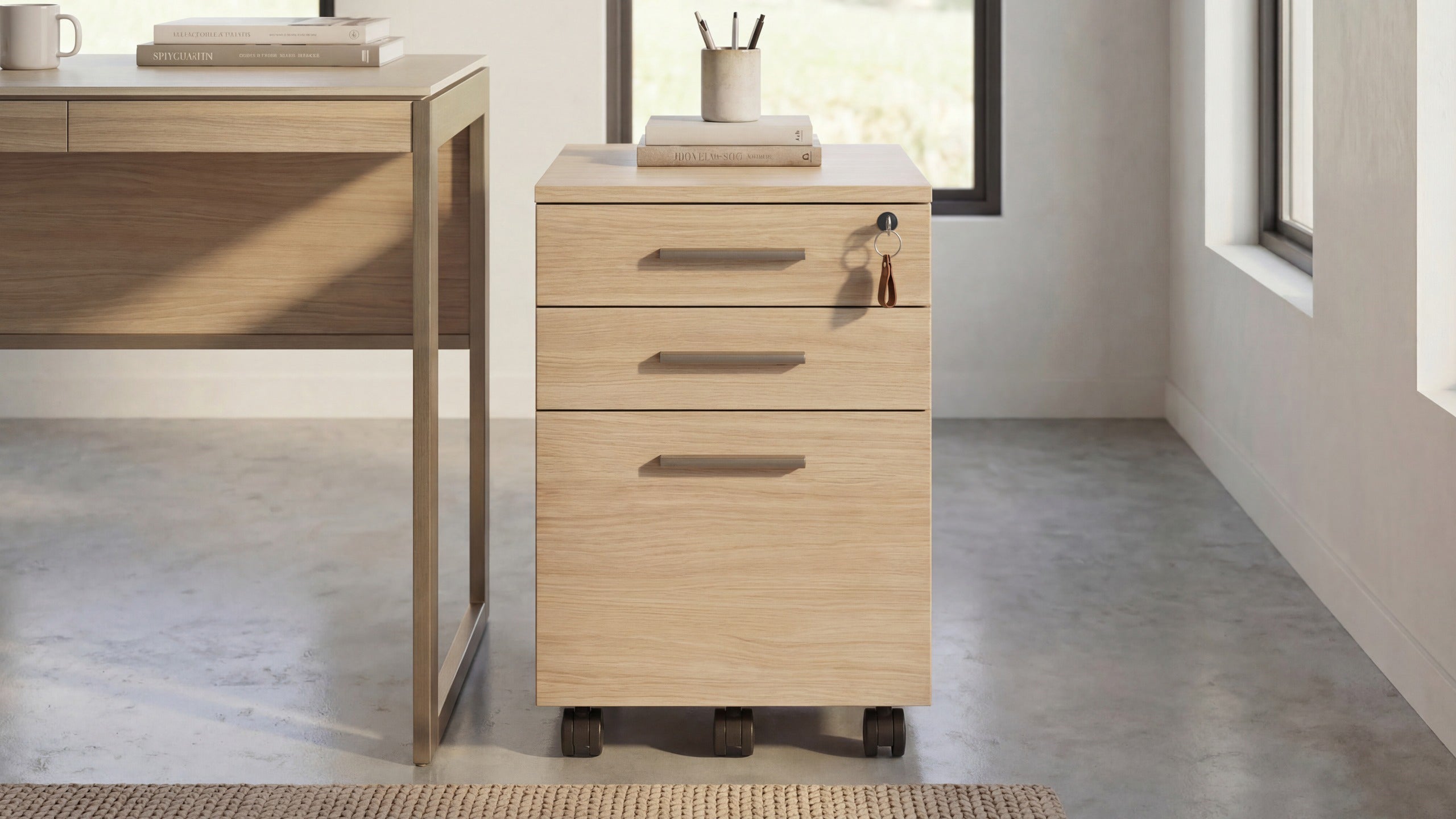 BDI Sequel Studio 6607 Mobile File Pedestal