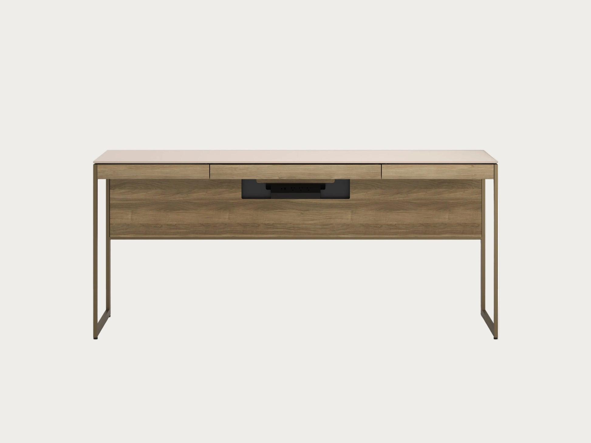 BDI Sequel Studio 6601 office desk with a white background