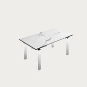 Stark Extendable Dining Table, Ceramic Top