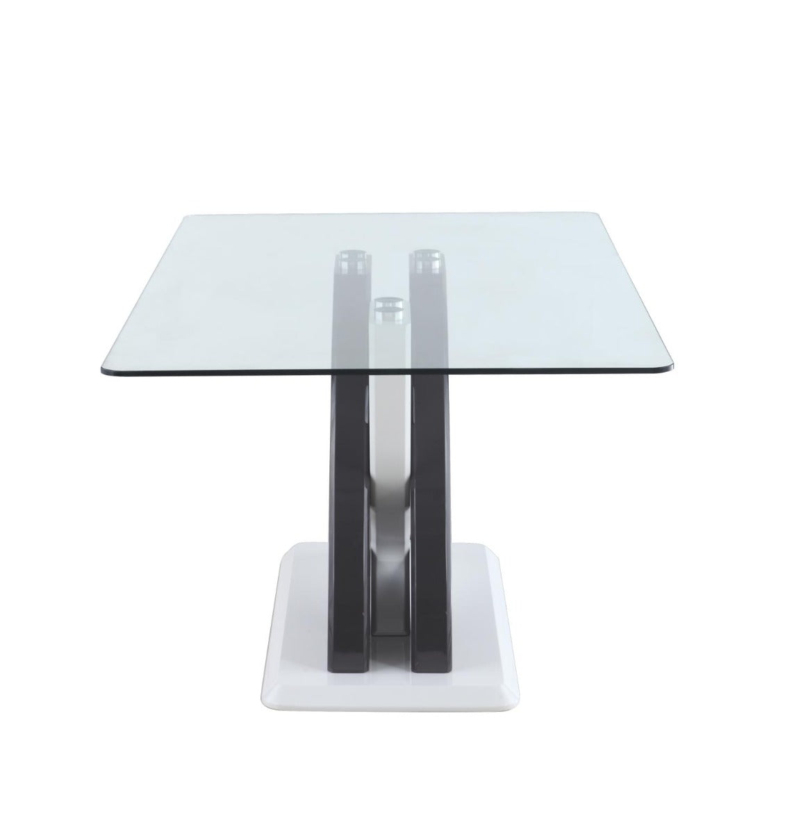 Stella Modern Glass Top Dining Table