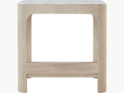 Theodore Alexander Horizon Square Quartz Side Table