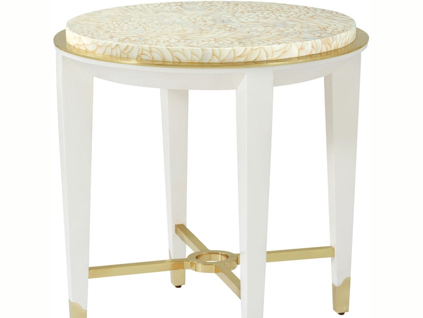 Theodore Alexander Judith Leiber 50385 Round Side Table