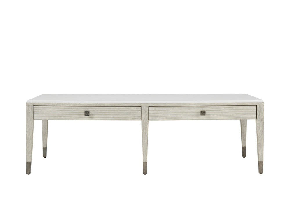 Theodore Alexander Breeze Two Drawer Cocktail Table