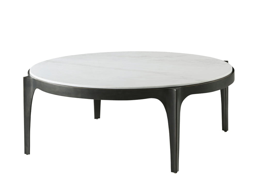 Theodore Alexander Rome Round Cocktail Table