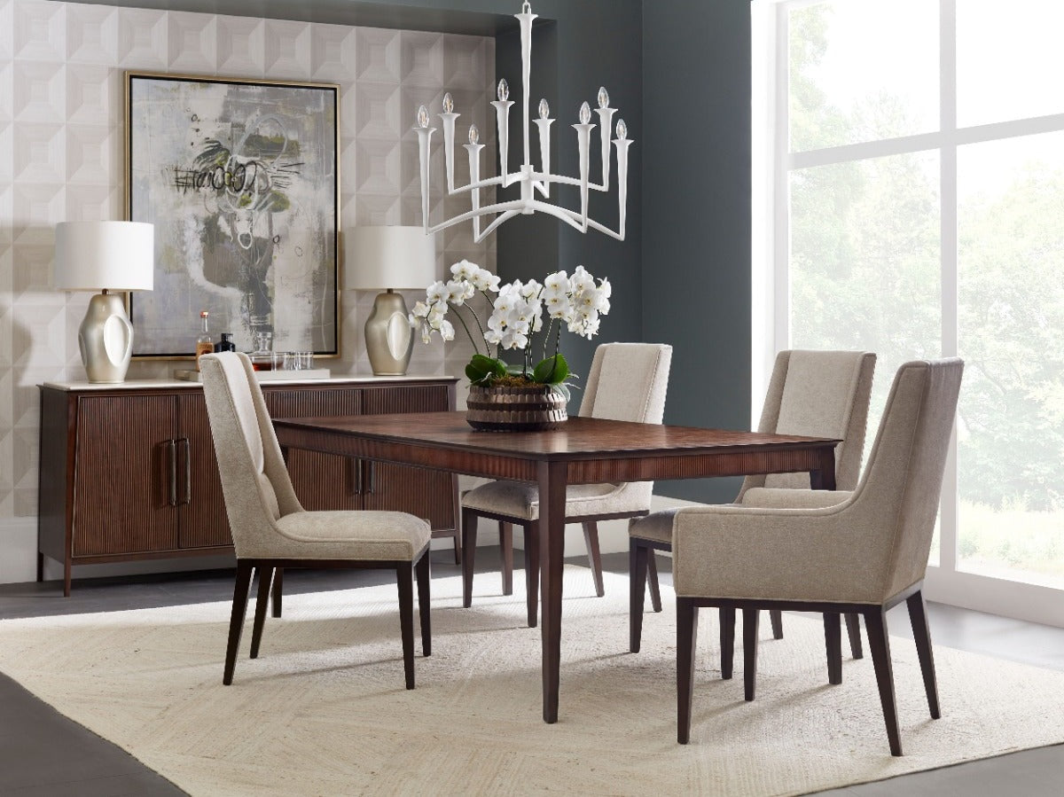 Theodore Alexander Lido Upholstered Dining Arm Chair