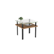 BDI Terrace 1156 End Table, Natural Walnut