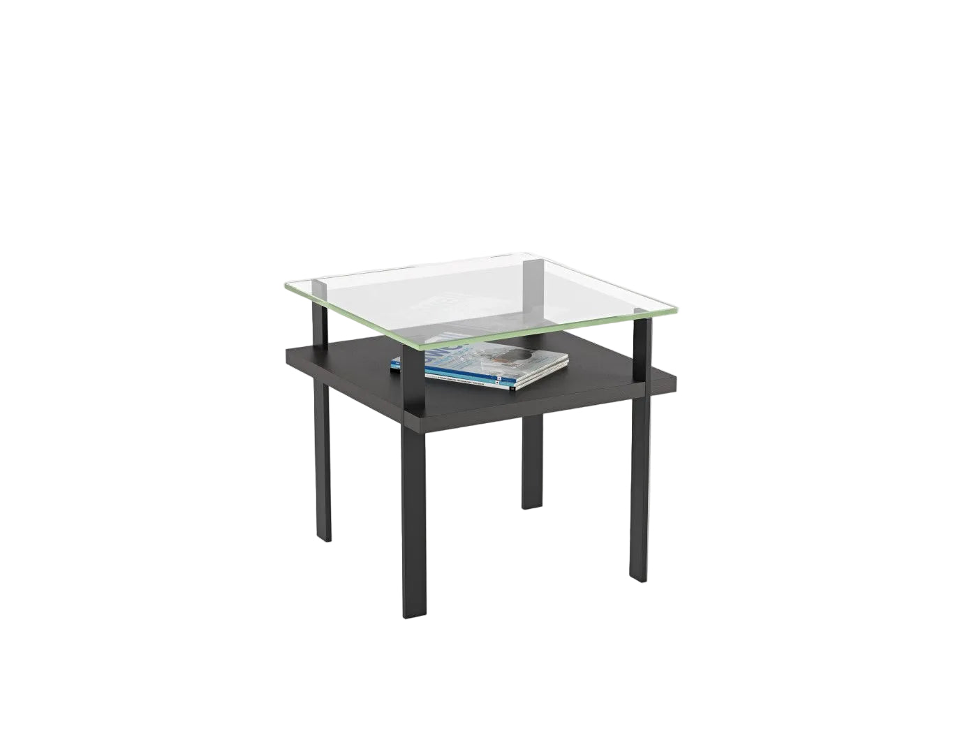 BDI Terrace 1156 End Table, Charcoal Stained Ash