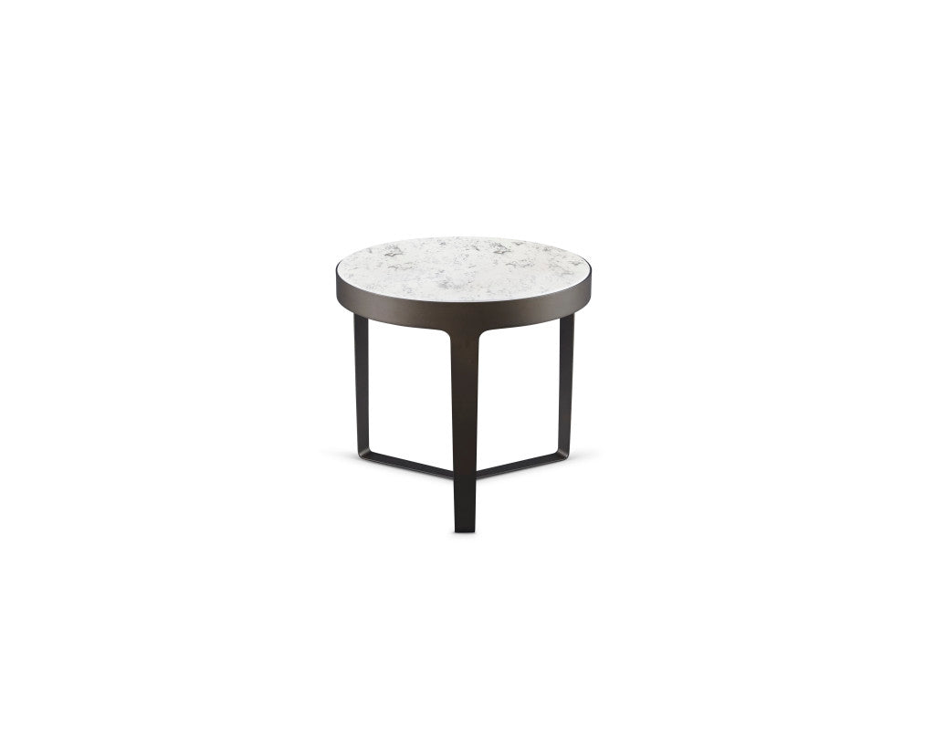 Elite Modern Thea End Table with Venezia Top