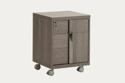 Tivoli file pedestal with wheels on a white background.
