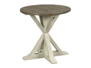 Hammary Reclamation Place Trestle Round End Table