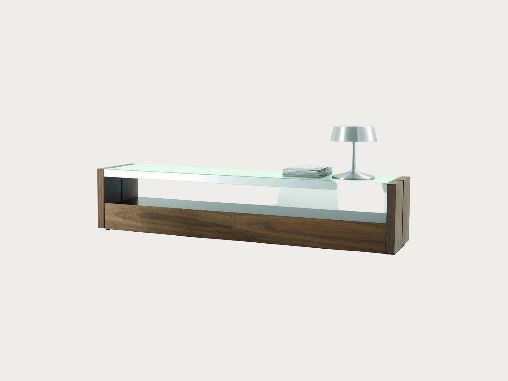 Trieste TV Stand | J&M Furniture, Walnut
