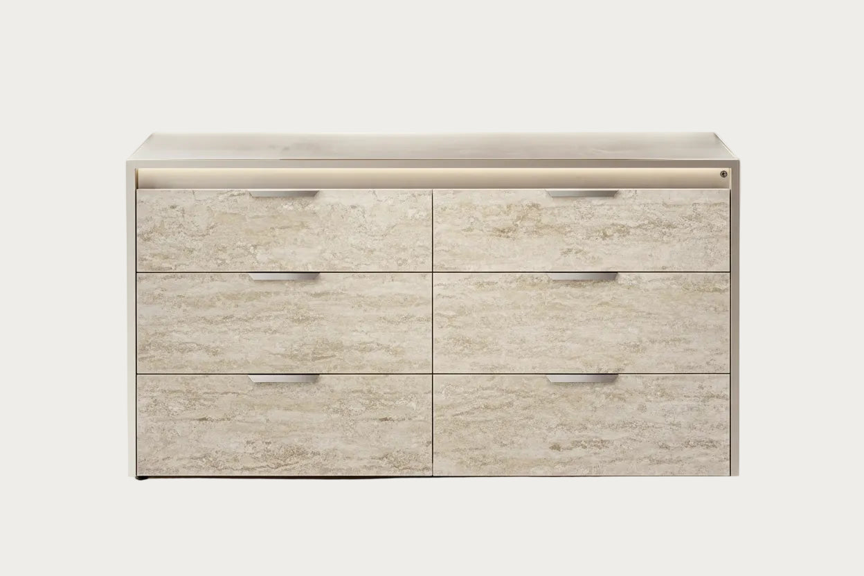 Tullia 6-drawer dresser with six drawers 