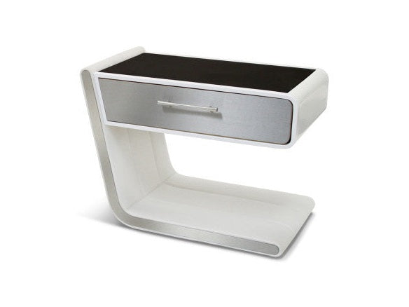 Elite Modern Zina Nightstand, Left Hand Facing