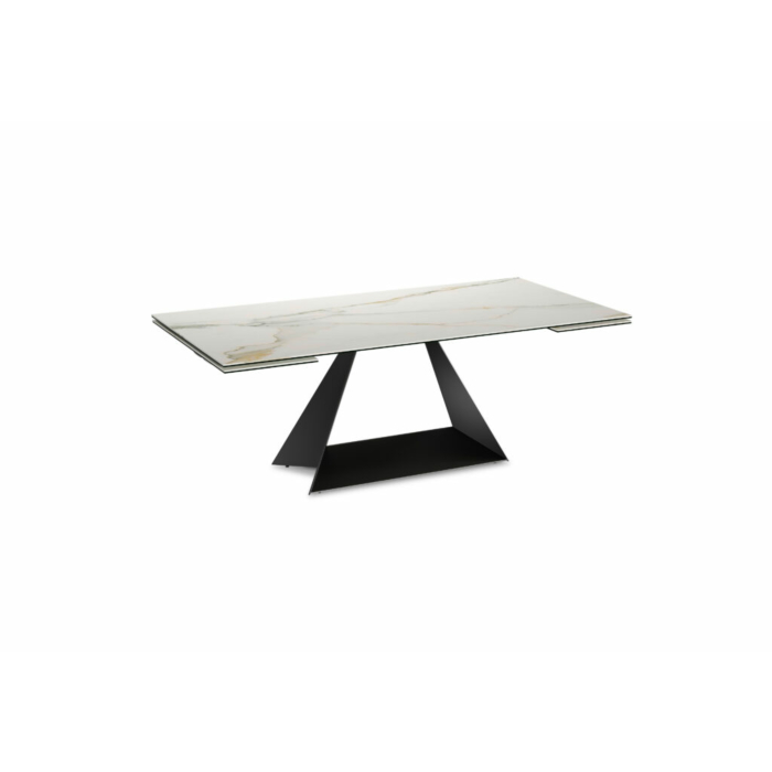 Elite Modern Prism Ceramic Top Extension Table main product photo