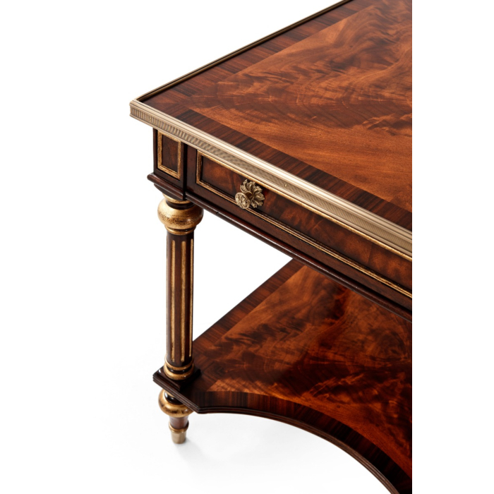 【Belle様引取専用】THEODORE ALEXANDER 棚二段 中古 イギリス高級家具 THEODORE ALEXANDER(セオドア