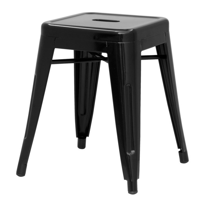Chintaly Alfresco 8018 Side Chair, Black main product photo