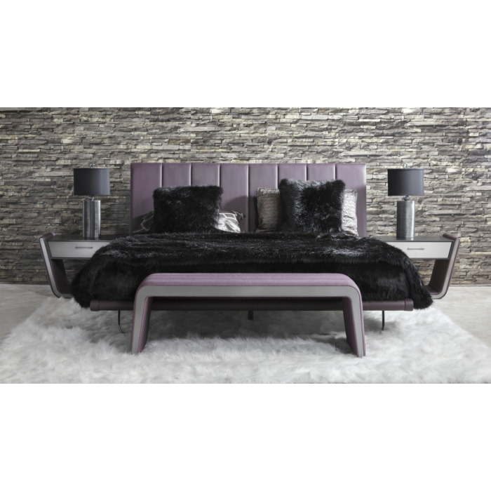 Elite Modern Zina Nightstand, Left Hand Facing