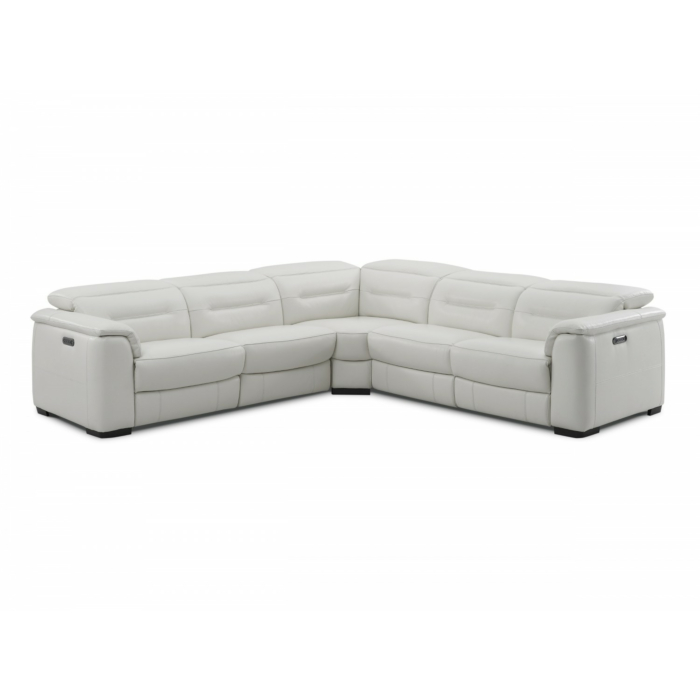 Rossi Sectional with Power Recliners | Creative Furniture, Alabaster main product photo
