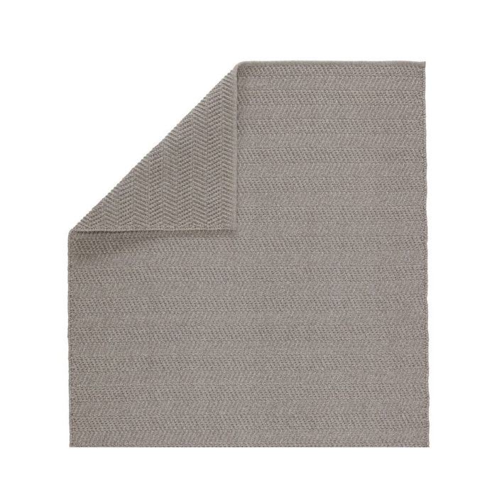 Jaipur Living Saeler Indoor Outdoor Striped Gray Area Rug 