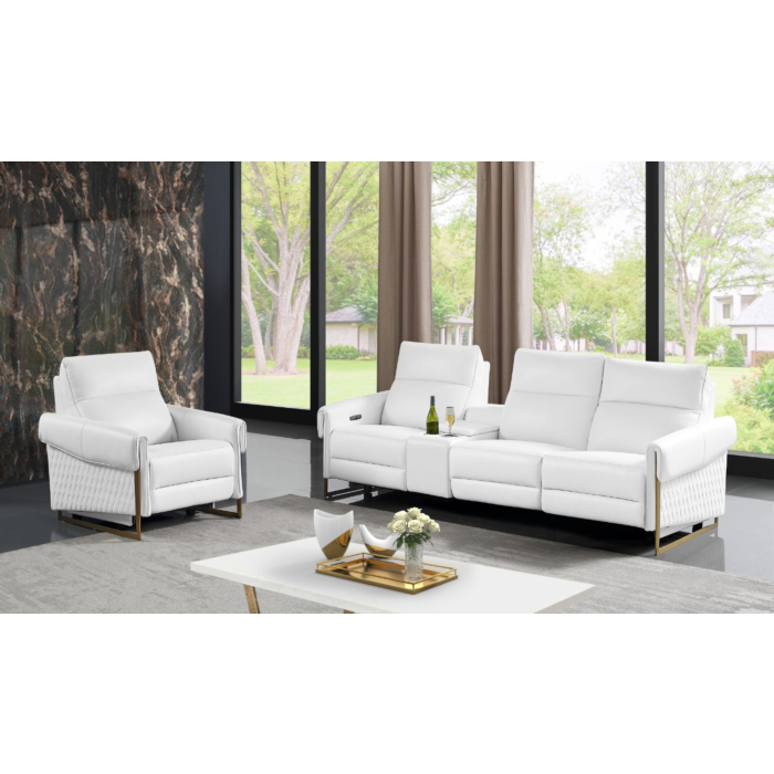 Elevate Your Living Room with the Alice Sofa, Armchair, and Cupholder Set