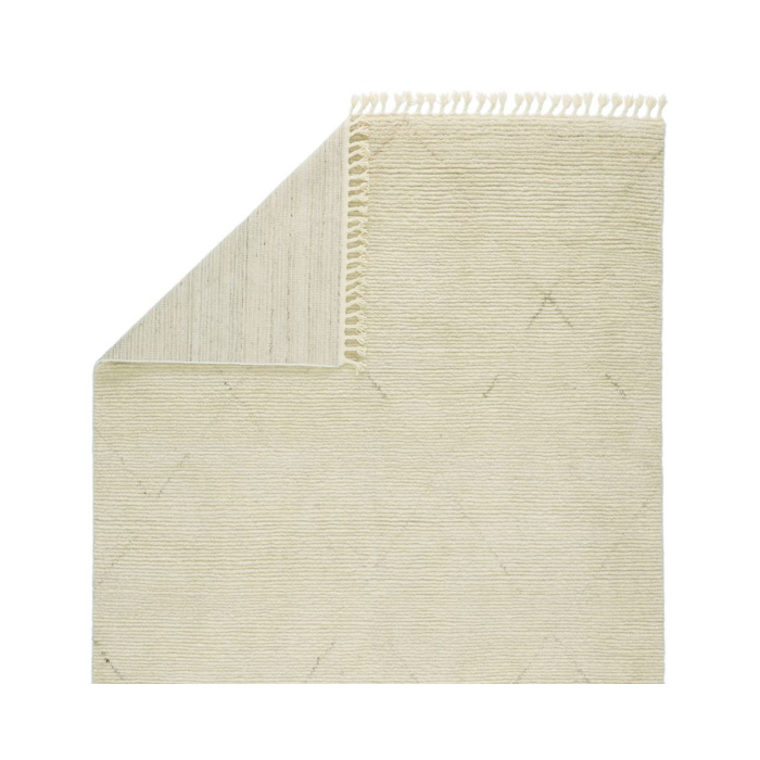 Jaipur Living Manesa Hand-Knotted Trellis Cream Dark Brown Area Rug