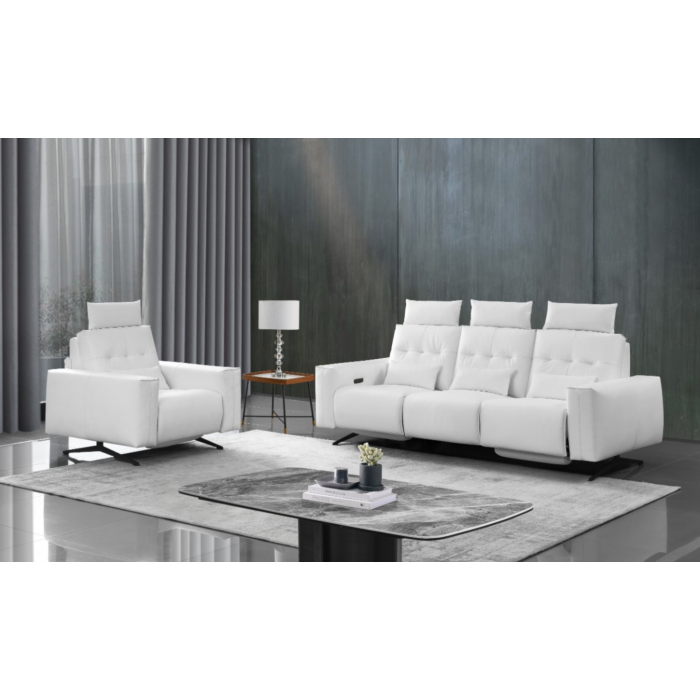 Amalfi Leather Sofa Set | Sofa and Armchair | Creative Furniture