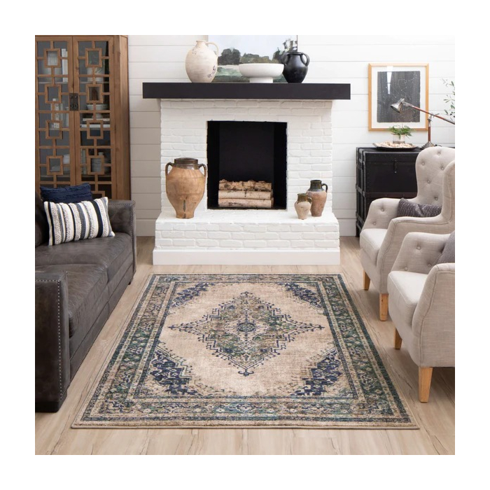 Karastan Rugs Cosmopolitan Armitage Indigo main product photo