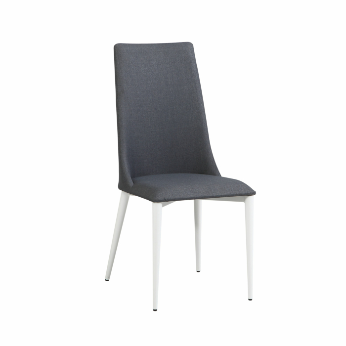 Chintaly Chloe Side Chair, Grey main product photo