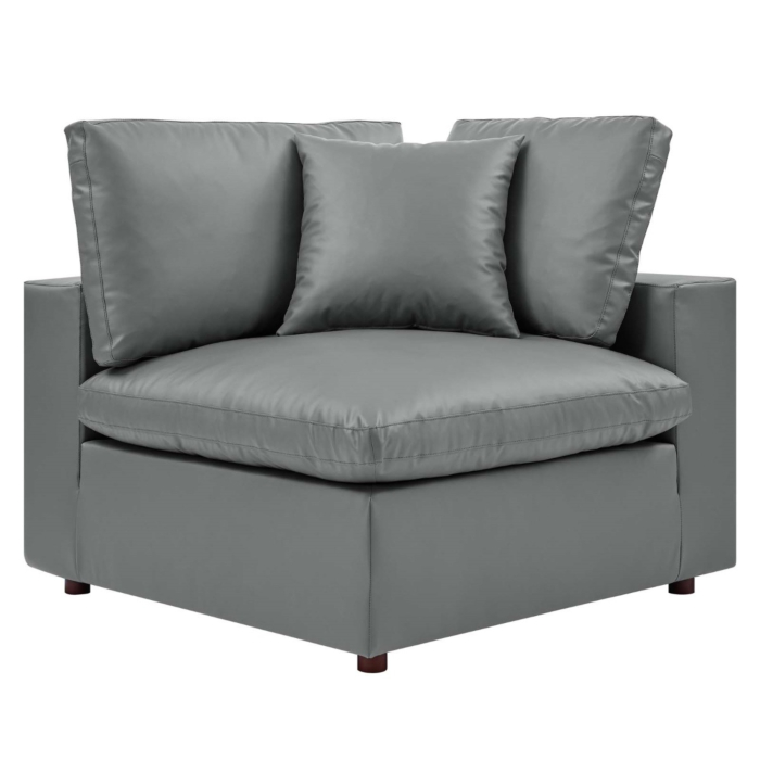 Modway commix down filled shop overstuffed corner chair