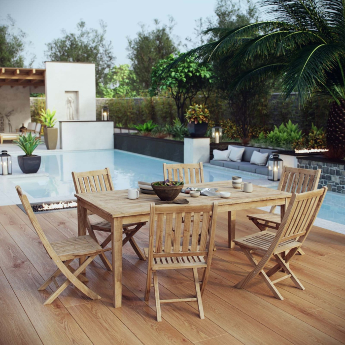 Modway sales marina teak