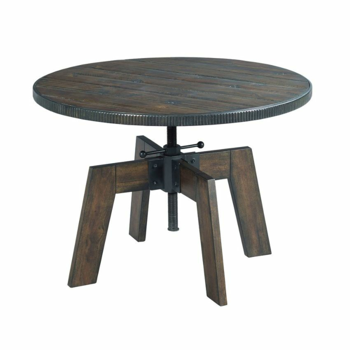 HAMMARY HIGH LOW ROUND COFFEE TABLE