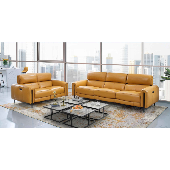 Charm Modern, Leather Living Room Set with Recliners | Creative Furniture main product photo