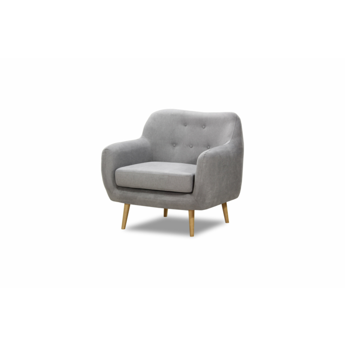 Cortex Lagos Armchair, Light Gray Fabric main product photo