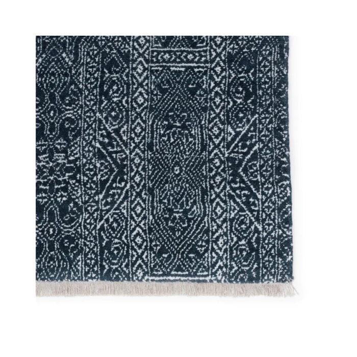 Jaipur Living Bram Tribal Dark Blue Ivory Area Rug 