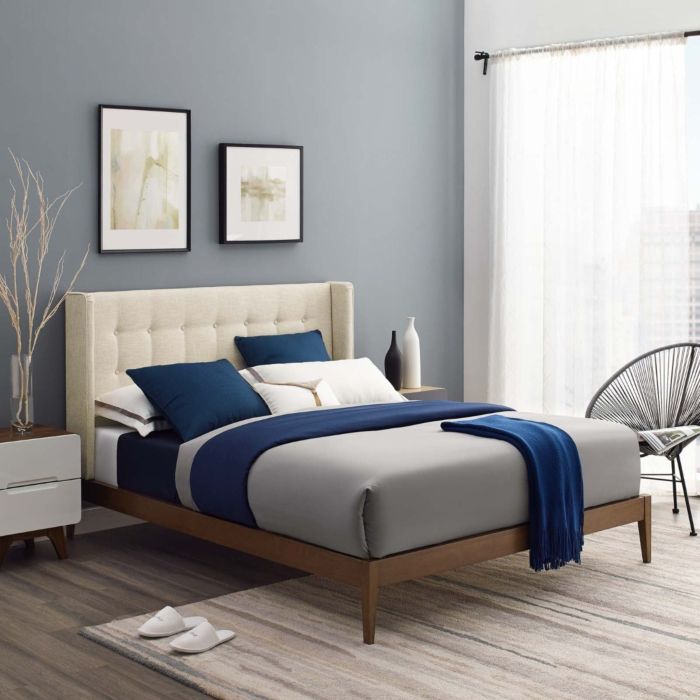 Hadley upholstered platform bed discount