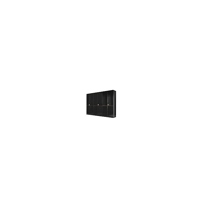 Mont Noir 6-Door Wardrobe with Wooden Doors | ALF (+) DA FRE main product photo