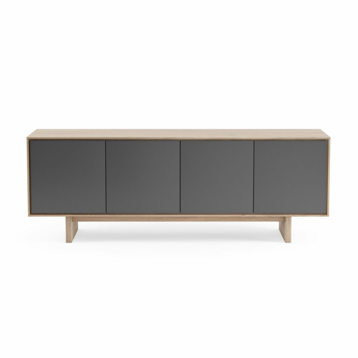 BDI Octave Media Console 8379, Drift Oak main product photo